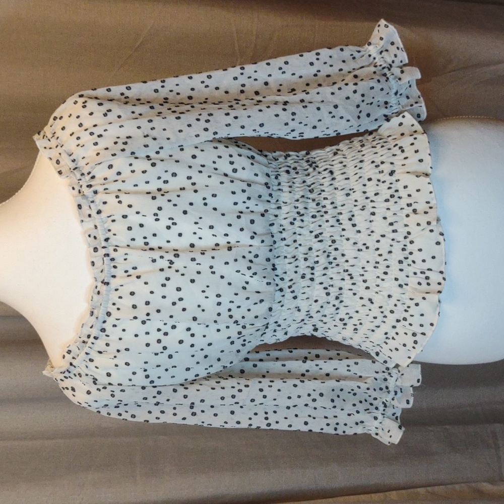 Anthropologie Lucia off shoulder blouse - Picture 4 of 8